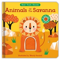 Animals of the Savanna (Read, Touch, Discover)