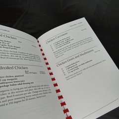 Vintage Cookbook Four Ingredient Recipes Spiral Bound Hardcover 376 Pages