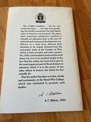 Bibliography of the Works of Alfred Thayer Mahan John Lynn Hattendorf Paperback