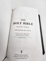 Holy Bible KJV Words of Christ in Red Concordance Nelson 4225 Gilt Page Edges