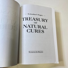 Treasury of Natural Cures – Nutrition & Healing by Dr. Jonathan V. Wright 2013