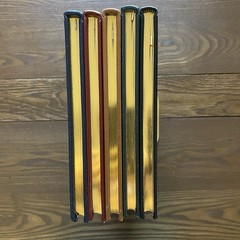 Easton Press Lot of 5 Art Books Rembrandt Michelangelo El Greco Rubens Da Vinci