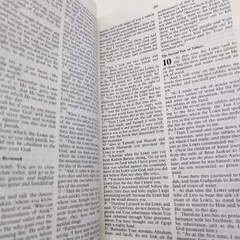Possibility Thinkers Bible New King James Highlighted Blue Faux Leather 1984