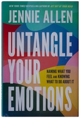 JENNIE ALLEN SIGNED Untangle Your Emotions 1ST EDITION HARDCOVER Xian Self Help