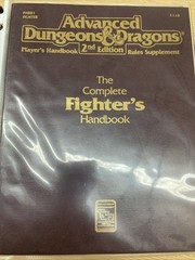 DND 2E Players Handbook Supplement Lot: Thief, Fighter, Wizard, Priest