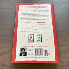 Thursday Murder Club by Richard Osman (2021, Trade Paperback) Mystery Book 1