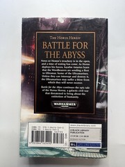 Warhammer 40K Horus Heresy: Battle for the Abyss – Ben Counter PB Black Library