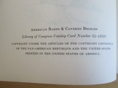 American Barns and Coverd Bridges by Eric Sloane 112 Pages
