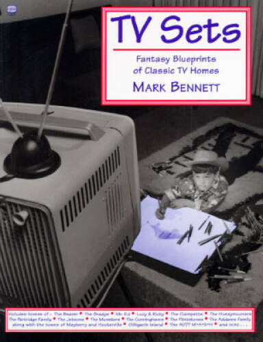TV Sets: Fantasy Blueprints of Classic TV Homes – Paperback – GOOD