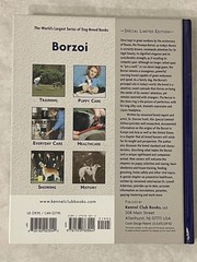 Borzoi, Special Ltd Edition, A Comprehensive Owners Guide, A Kennel Club Book
