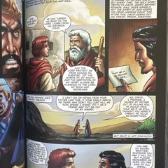 The Action Bible: GOD’S Redemptive Story by Sergio Cariello (English) Hardcover