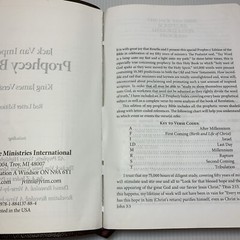 The Jack Van Impe Prophecy Bible, KJV Red Letter Limited Special Edition Leather