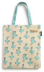 Mo Willems’s the Pigeon Tote Bag, 100% Cotton Canvas, 15″ W x 17″ H, Flat Tote