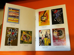 Wassily Kandinsky 16 Art Nouveau Stickers (Dover Fine Art) each is 1.75″ x 2.5″