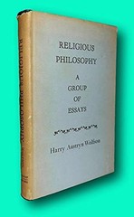 Rare Harry Austryn Wolfson / RELIGIOUS PHILOSOPHY A Group of E…