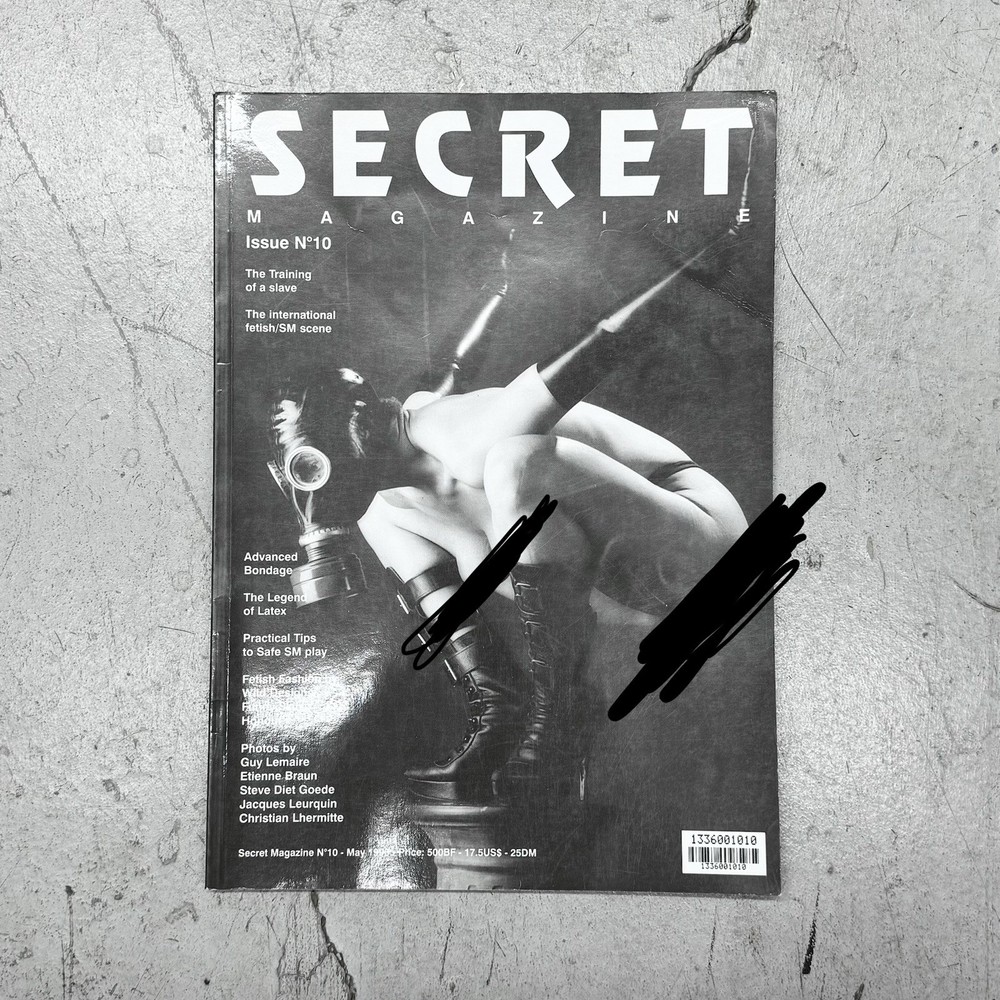 Secret Latex Fashion Magazine Marquis Atomage Rubberist Heavy Rubber SM Sniper