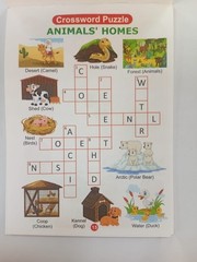 learning books for kids Crossword Puzzle Book Spelling Learning Fun 60 Puzzles