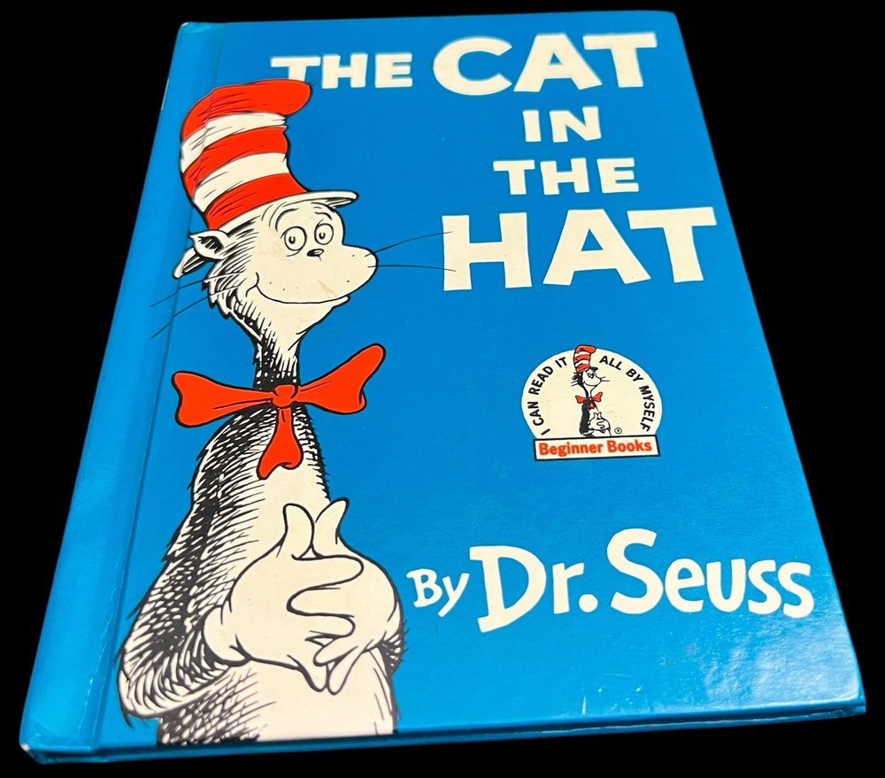 The Cat In The Hat by Dr. Seuss Hard Cover Book 61 Pages
