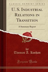 Forgotten Books black white illustrations U. S. Industrial Relations in
