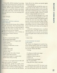 Chicken Collection by The Best of  Food & Wine Cookbook – 1992 – 276 pages