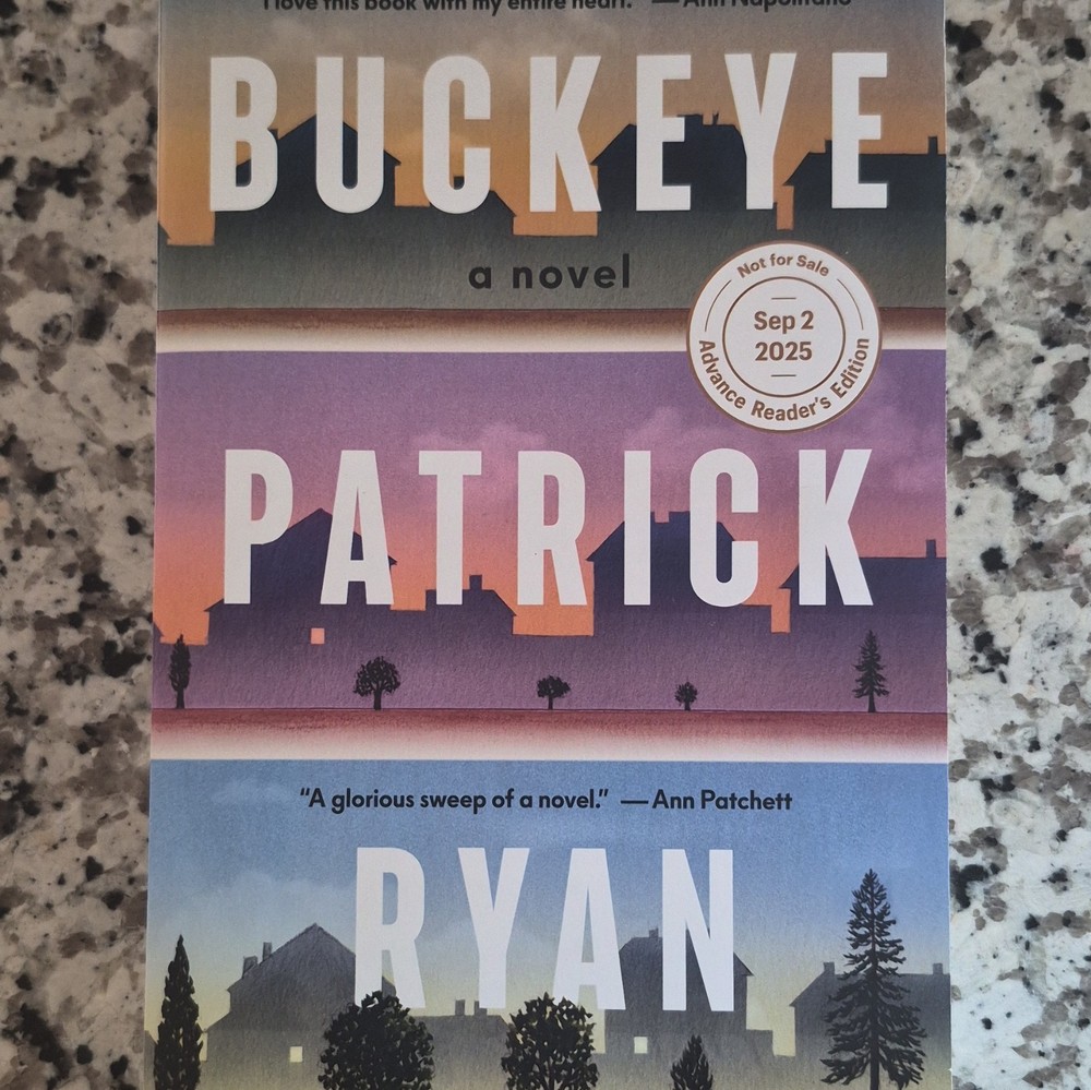 Buckeye: A Novel, by Patrick Ryan. Like New 2025 Hardcover