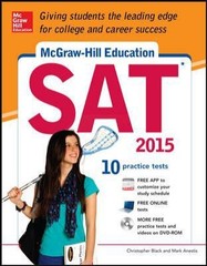 McGraw-Hill Education SAT with DVD-ROM, 2015 Edition