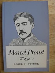 Marcel Proust Paperback Roger Shattuck