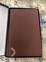 ESV Holy Bible Crossway Classic Thin line Edition Red Letter Tan Bonded Leather