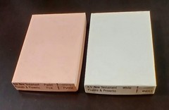 1968 2-KJV Pocket New Testaments Psalms & Proverbs National Bible Press Like New