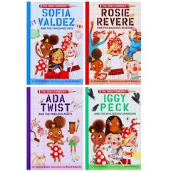 Questioneers Chapter 4 Books Hardback Set – Ages 6-9 – By Andrea & David Roberts