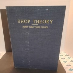 Vintage 1942 Shop Theory Revised Edition Henry Ford Trade School Hardcover Book