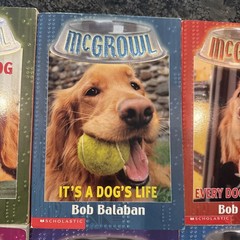 Complete Set Of Series Lot 6 McGrowl books by Bob Balaban Dog Themed Kids About