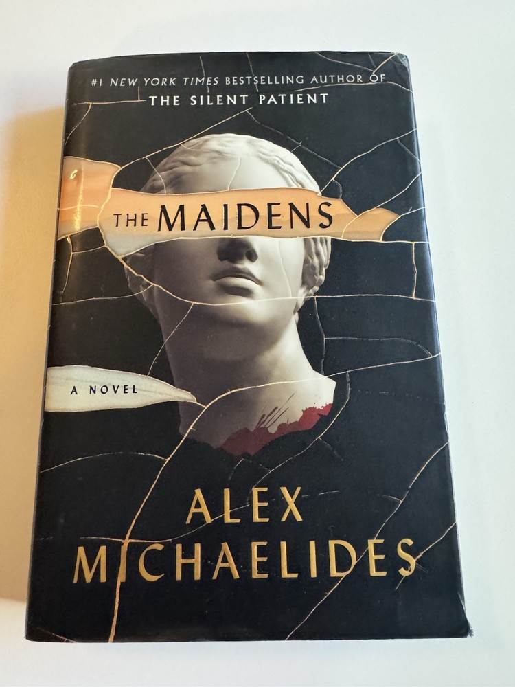 SIGNED Alex Michaelides THE MAIDENS 1st/1st 2021 HCDJ Thriller Silent Patient