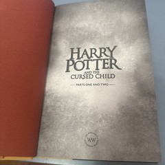 Harry Potter and the Cursed Child, Parts 1 & 2, Special Rehearsal Edition Sc…