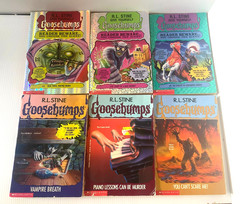 Goosebumps Books R.L Stine Vintage Scholastic Mixed Titles Lot Of 12, 6 1st Ed