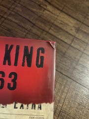 Stephen King 11/22/63 Hardcover Novel First Edition First Print 2011 Scribner