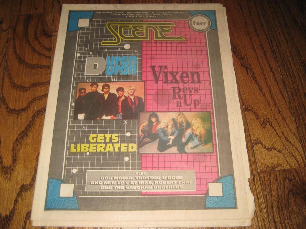 The Scene Entertainment Weekly Duran Duran September 1990 Liberty