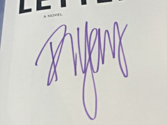 The Last Letter by Rebecca Yarros B&N SIGNED DELUXE ED 1st/1st HC 2025 Sprayed
