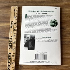 SIGNED UFOs Are With Us Take My Word Leo Dworshak 2003 First Printing Paperback