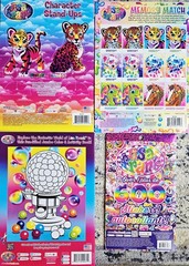 Lisa Frank Ultimate Gift Set Jumbo Coloring & Activity Books Plus 600+ stickers!