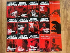 11 German Language Paperback Books JERRY COTTON G-MEN FBI Stories Plus 4 Add’l