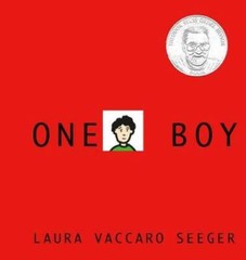 One Boy – Hardcover By Seeger, Laura Vaccaro – GOOD
