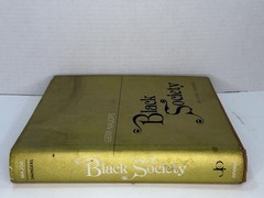 ✨ Black Society 1976 1st Printing Gerri Major Johnson Pub HCDJ 📖