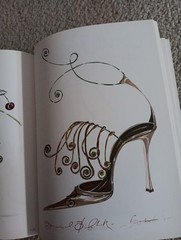Manolo Blahník Drawings by Michael Roberts and Anna Piaggi (2003, Trade…