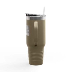 Wildlife-Inspired Insulated Travel Mug – 40oz with Bison Design