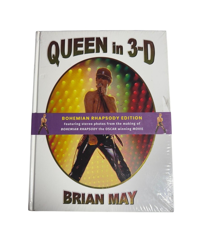 Queen in 3-D: Bohemian Rhapsody Edition by Brian May Band History Photo Book New