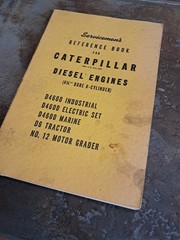 Caterpillar Servicemen Reference Book Diesel Engines 4 1/4″ Bore 6 Cylinder Q30