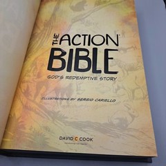 The Action Bible by Sergio Cariello H/C Updated -230 fast-paced narratives