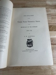 Ninth Annual Report US Geological Survey J.W. Powell 1889 Geology Maps
