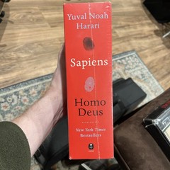 Sapiens/Homo Deus Box Set by Yuval Noah Harari (2017, Hardcover) New / Sealed